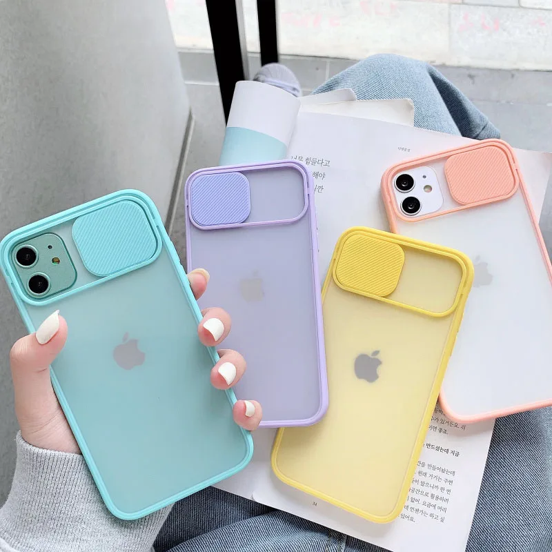 Camera Lens Protect Phone Case For iPhone 11 12 Pro Max X XS XR Xs Max Mate Clear Hard PC Cover For iPhone 12 Mini 6 6s 7 8 Plus