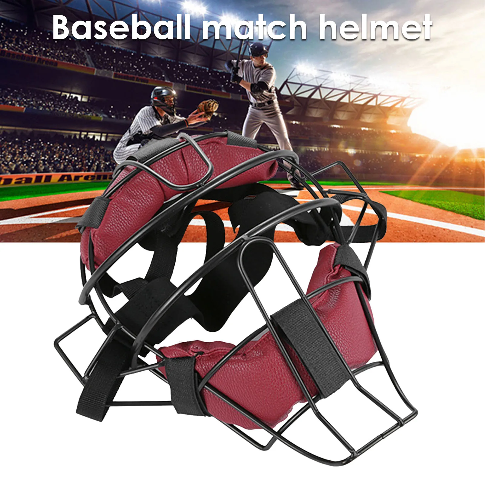 Baseball Protective Helmet Softball Face Mask Durable Fielder Head Guards Premium Sports Accessories For Indoors And Outdoors