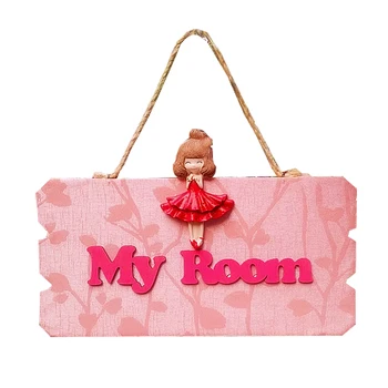 

Red Fairy custom room number creative home decor wall hanging personality number plate hanging nursery decor girls room decor