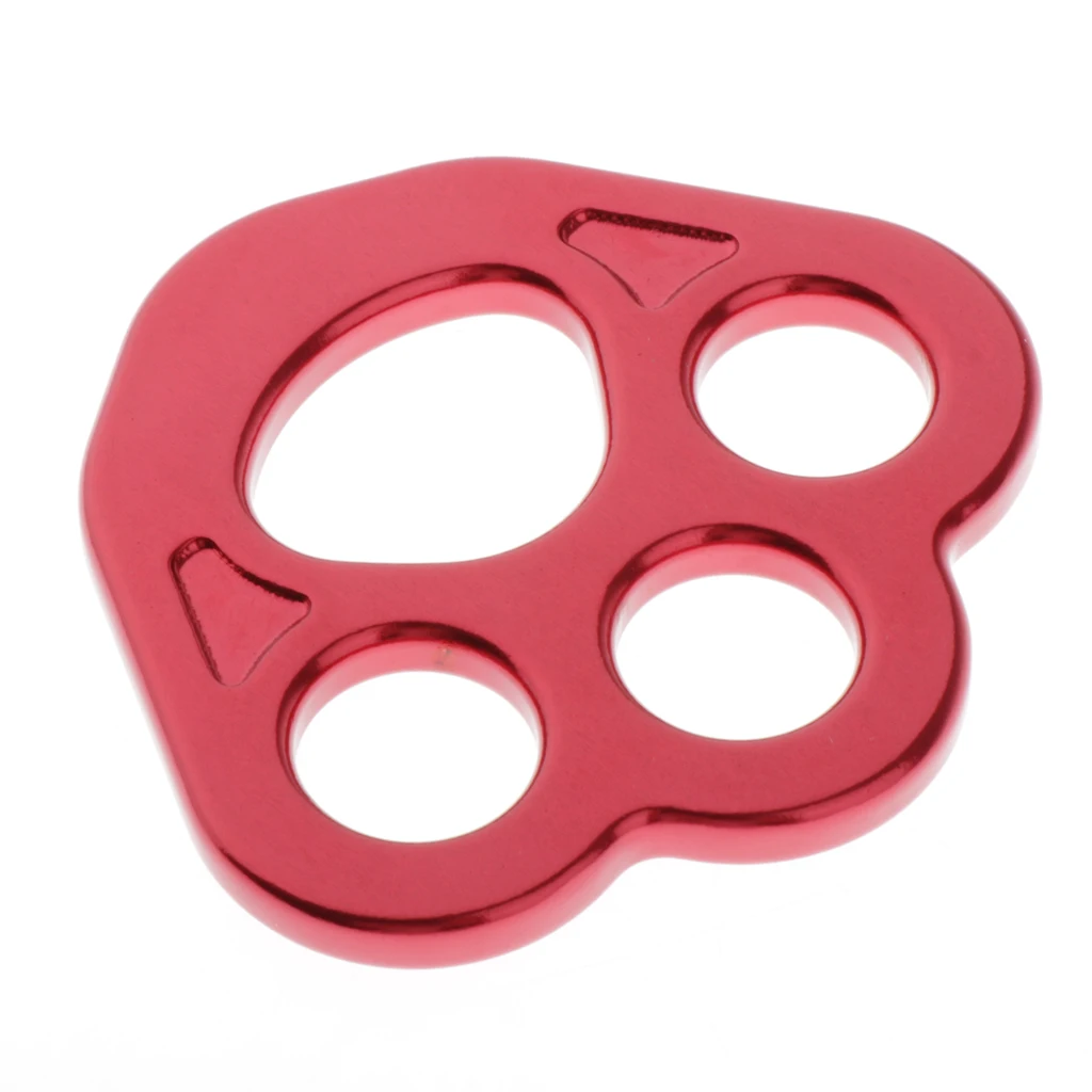 2 Pieces Aluminum Alloy Rigging Plate Carabiner Mountaineering Rock Climbing