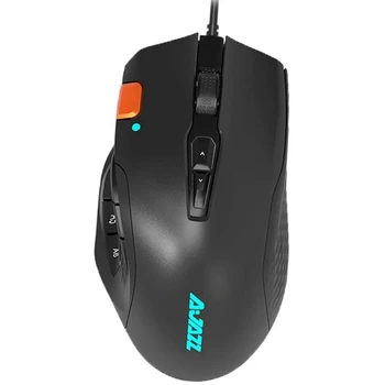 

HOT-AJAZZ AJ337 Macro Progammable USB Wired Ergonomic Keyboard 12 Key Professional Gaming Mouse for Notebook Desktop Gamer Mice