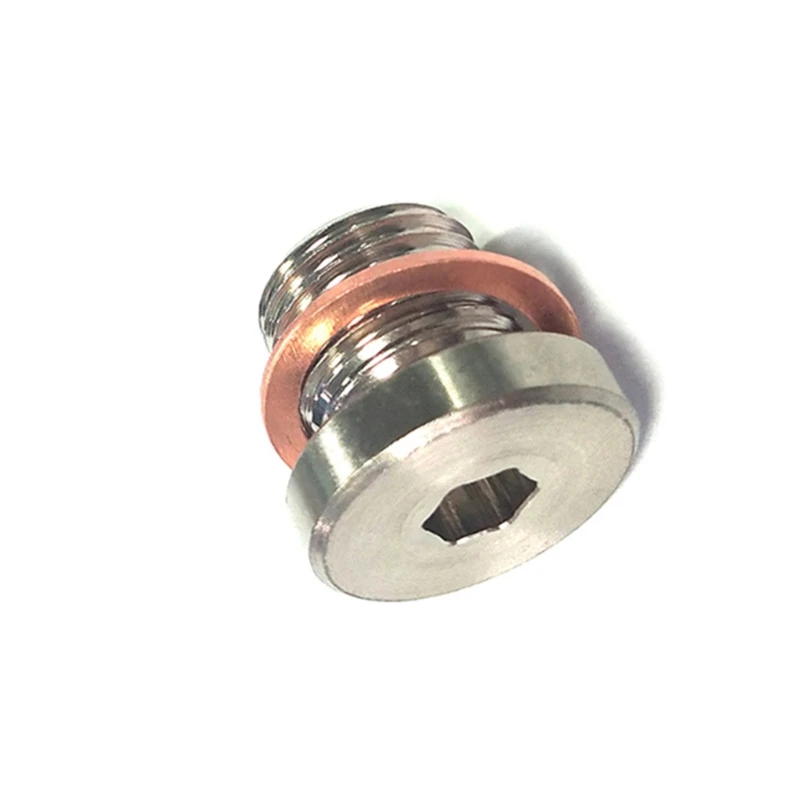 M12x1.25 O2 Oxygen Sensor Bung Stepped Mounting Wideband Solder Bung