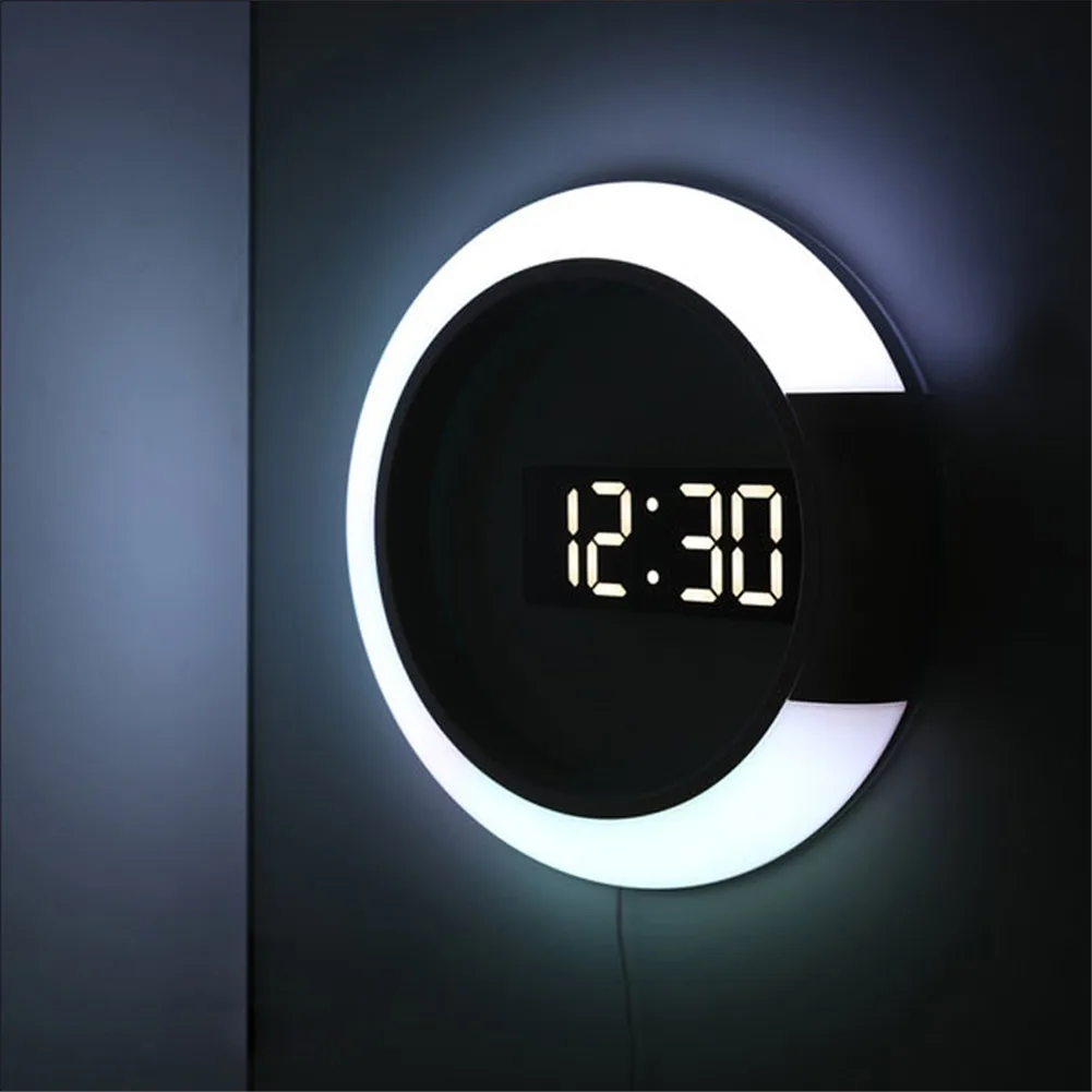 Зеркало с часами как настроить часы. Часы настенные Digital led Clock. Настенные часы 3d led цифровой. Часы led Mirror Clock. Электронные часы led Digital Wall Clock.