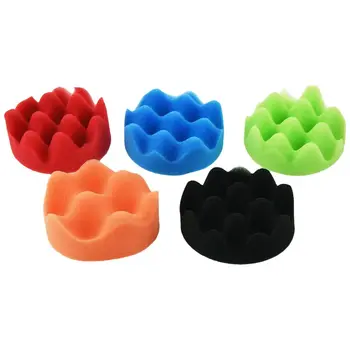 

15 Pcs 80mm (3inch) Buffing Polishing Sponge Pads Kit For Car Polisher Buffer New