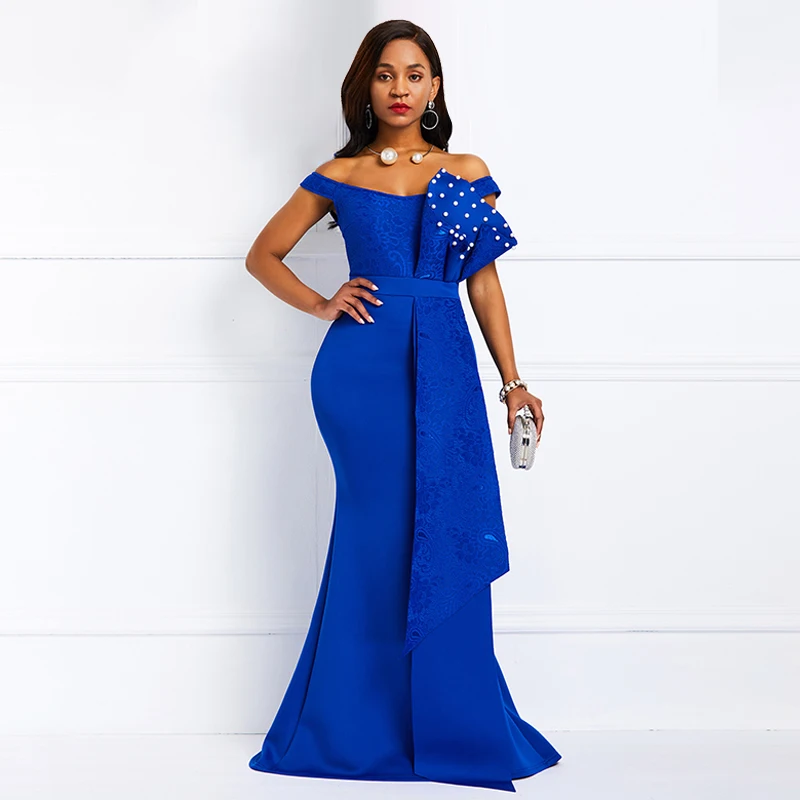 blue party dresses for women