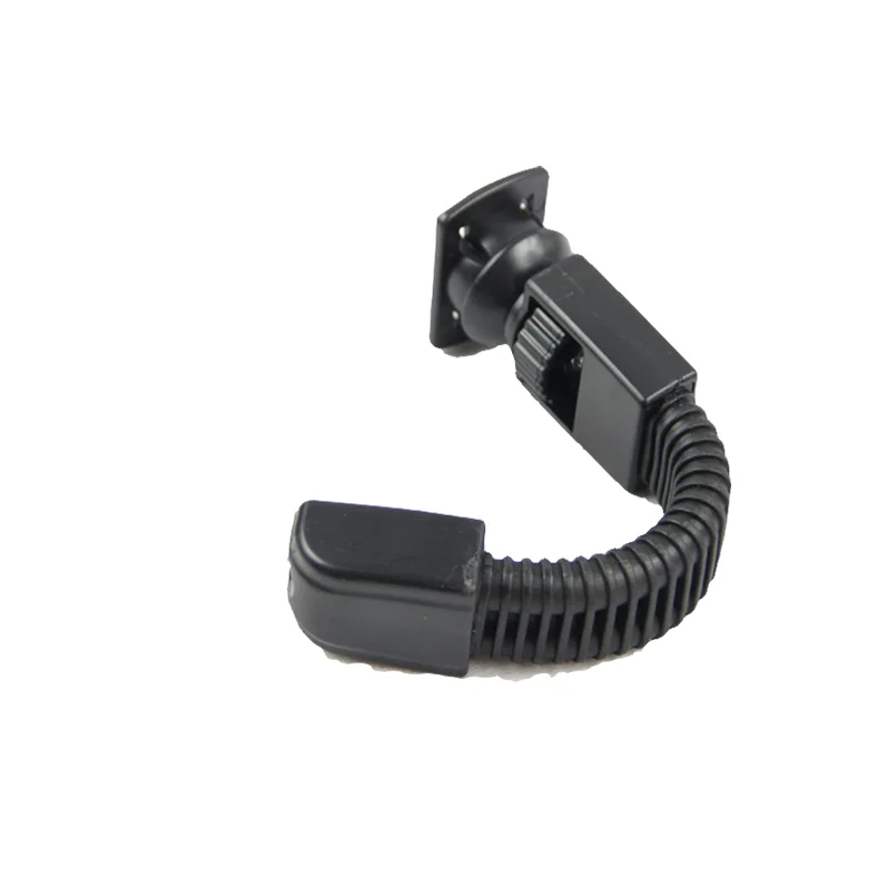 Мотоциклетный держатель для телефона с подставкой, вращающийся на 360 градусов для Moto, поддержка мобильных телефонов для iphone XS X 8 Plus, S9, S8, S7, чехол, водонепроницаемая сумка - Цвет: Black