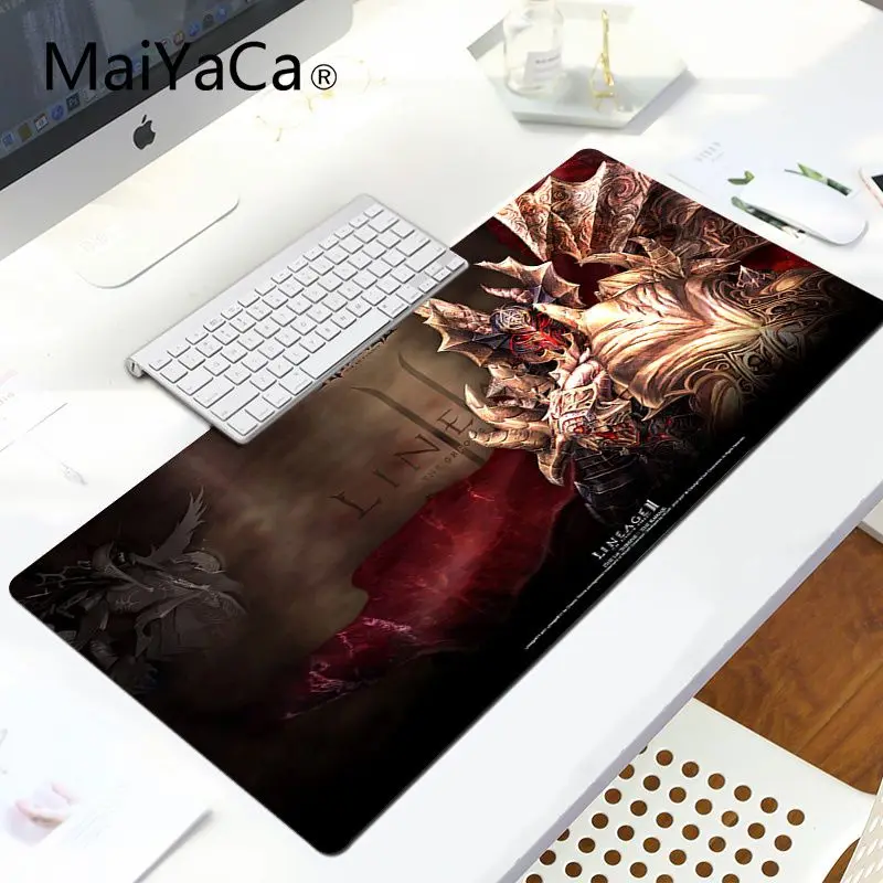 Игровой коврик для мыши MaiYaCa Lineage, удобная мышка, игровой коврик, защелка для мыши