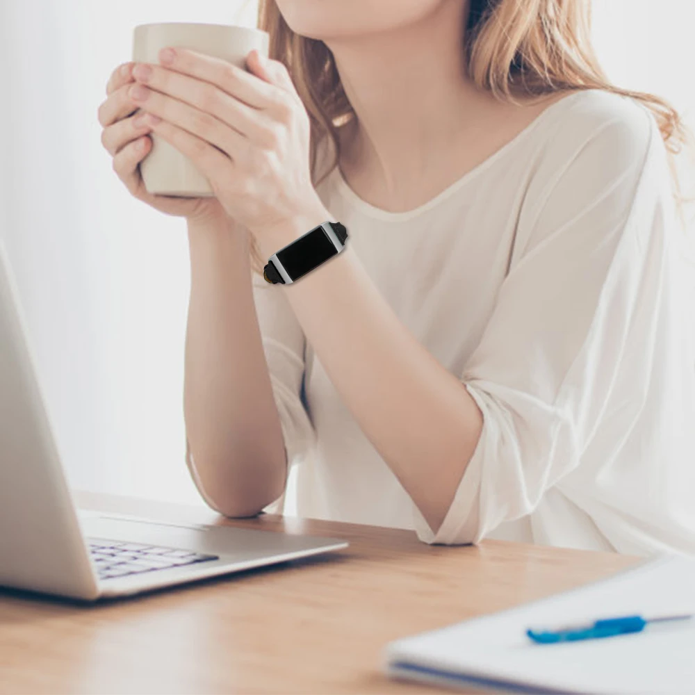 Joyozy блестящие дышащие кожаные ремешки для fitbit charge2 charge3, кожаные ремешки для часов, совместимые с Fitbit Charge 2 charge 3
