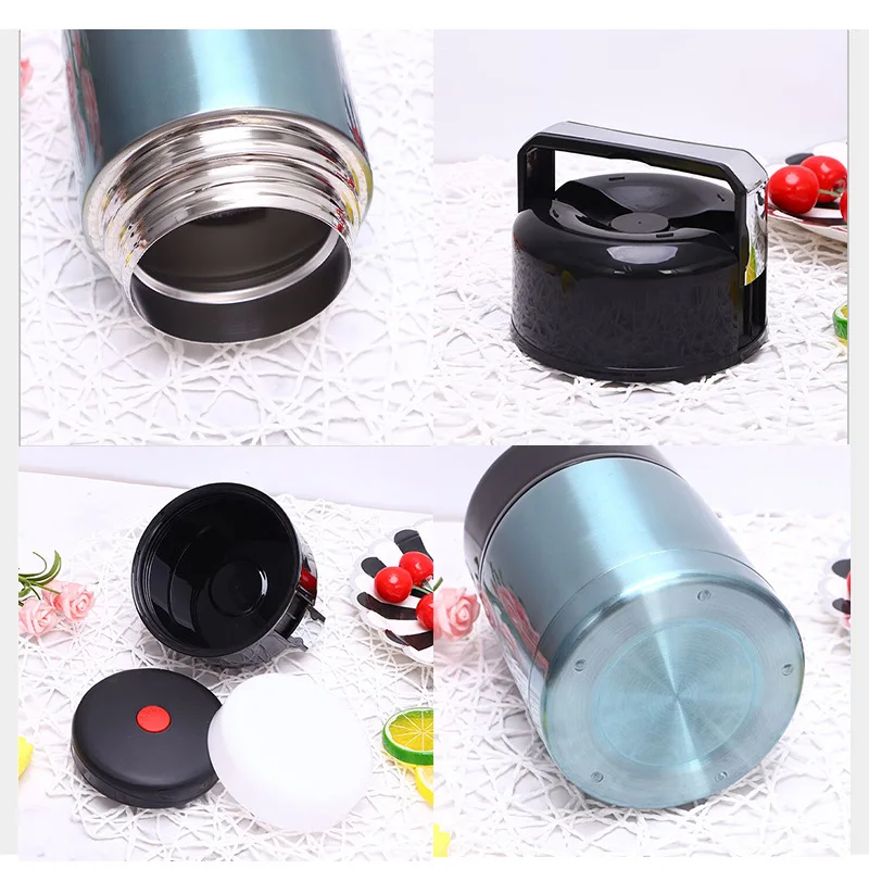 Термо баночка для пищевых продуктов термос с вакуумной изоляцией 800/1000 мл