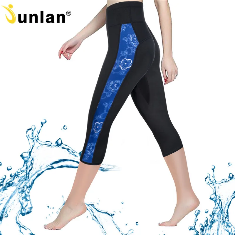 Junlan Neoprene Women Reducing and Training Pants Waist Control Shapers Bottom Shapewear 