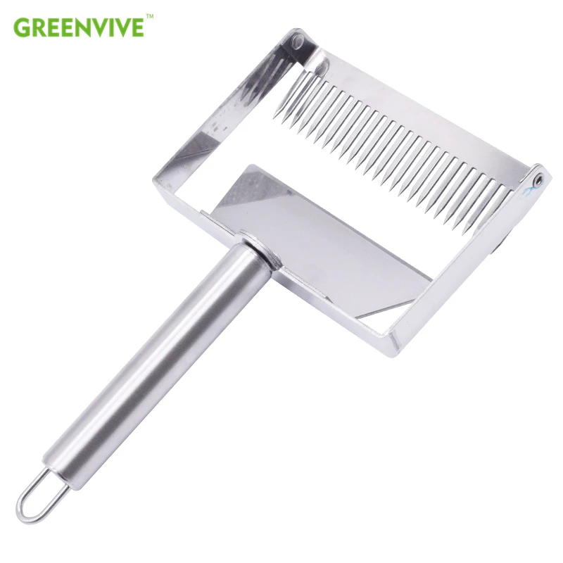 

Stainless Steel Handle Apiculture Uncapping Fork Stainless Steel Honeycomb Honey Scraper Cut Honey Scraper Uncapping fork
