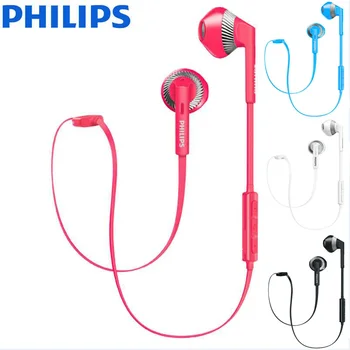 

Philips original SHB5250 in-ear wireless Bluetooth headset hanging neck sports run music headset earphones IOS/Android universal