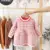 Girls Winter Imitation Mink Fleece Sweater Princess Dress Baby Knit Sweater Baby Winter Foreign Style Hedging Dress 7