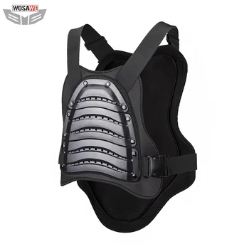 

WOSAWE Motorcycles Adult Armor Vest Motocross Skiing Skating Racing protective gear chest back protection sports protect
