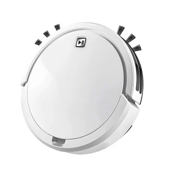 

ing Robot Vacuum Cleaner er Wet Mop Simultaneously for Hard Floors Carpet Run 150 Mins Before Automatically Charge