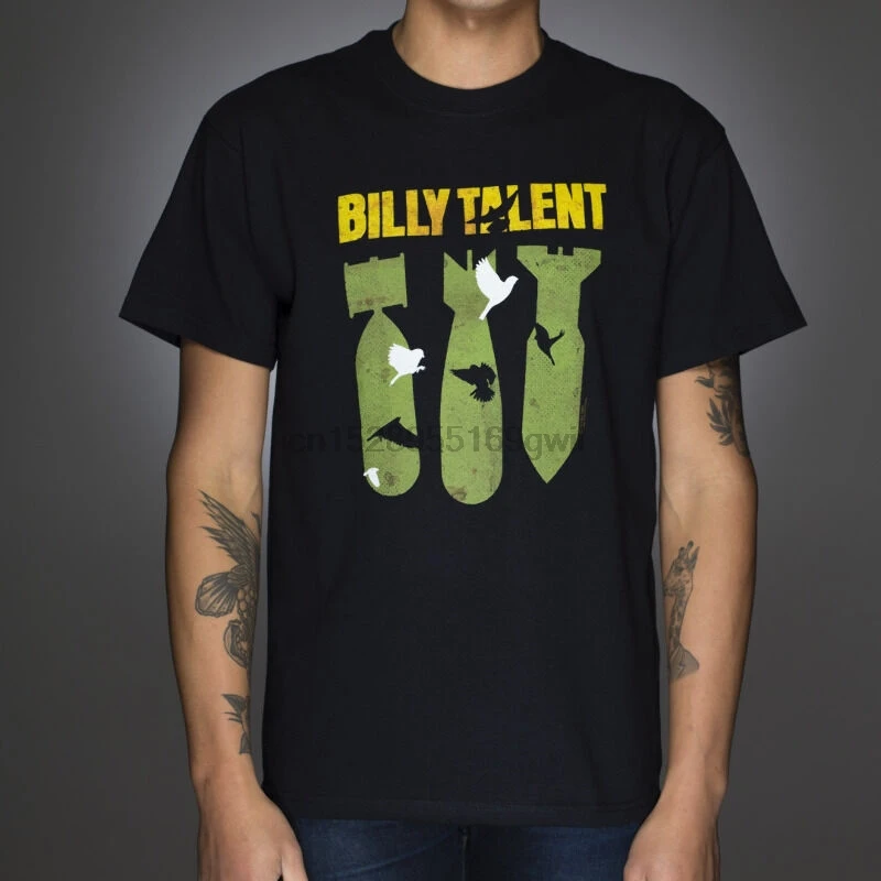 Официальный Billy Talent-Bombs футболка новая Лицензионная группа Merch все размеры |