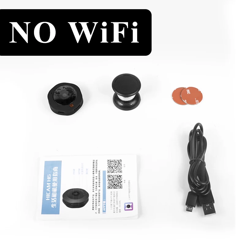 Black-H6 DV(NO Wifi) H6 DV/Wifi мини-камера Espia, камера безопасности, экшн-видеокамера, портативная, ночное видение, IP, микро камера, маленькая, тело, беспроводная камера - Цвет: Black-H6 DV(NO Wifi)