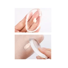 3d прозрачный силиконовый спонж для макияжа для жидкого тонального крема BB CC