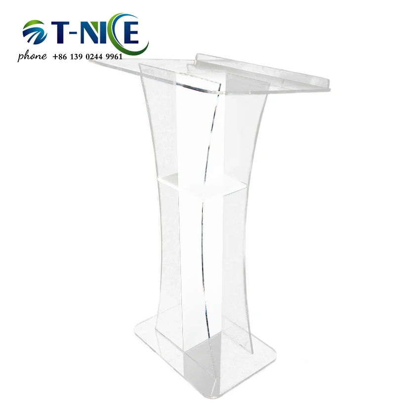 AKLIKE The New Design Pulpit Cheap Lectern Cross Church Platform Ceremony Prayer Podium