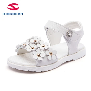 

HOBIBEAR new kids shoes Lovely flower shoes Fashion girl sandals Beach Sandals Toddler Shoes GU6968