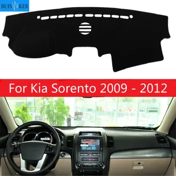 

For Kia Sorento 2009 - 2012 Car Dashboard Cover Mat Pad Anti-UV Sun Shade Instrument Protective Carpet Auto Styling Accessories