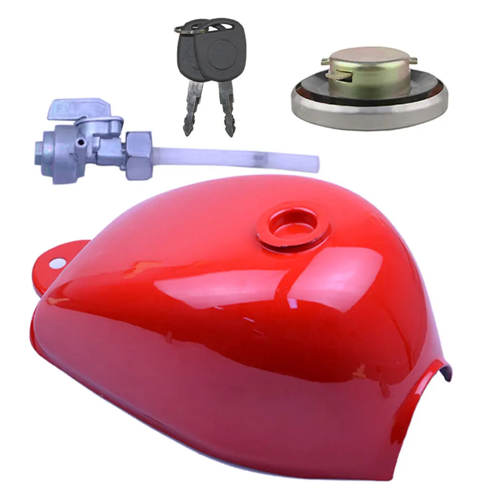 Gas Tank Fuel Petcock Honda Z50 Mini Trail 50 50R Z Monkey Bike RED
