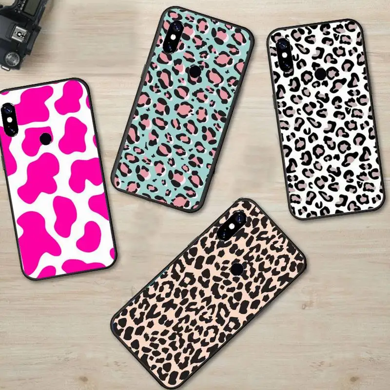 

pink cow pattern Phone Case For Xiaomi Redmi 9 8 9t a3Pro 9se k20 mi8 max3 lite 9 note 9s 10 pro
