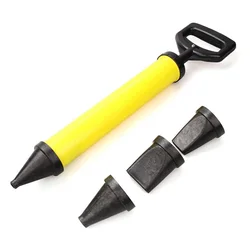 Injetor de calafetagem conjunto bomba de cal cimento calafetagem arma rebocando argamassa pulverizador aplicador grout ferramentas de enchimento acessórios com 4 bocais