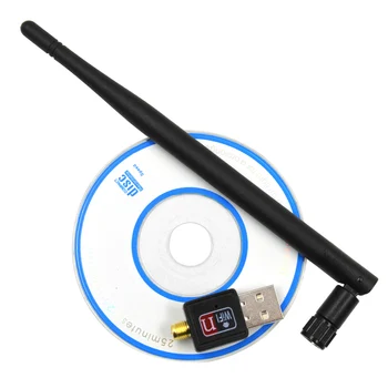 

VONETS WiFi Adapter 5dB wi fi Antenna 150Mbps Lan Wireless Network Card Portable USB wi-fi Receiver Adaptador 802.b/g/n wifi