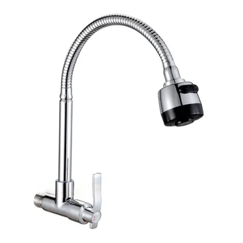 

360 ° Rotation Kitchen Faucet Flexible Wall Sink Tap Premium Quality Kitchen Faucet Flexible Sink Faucet