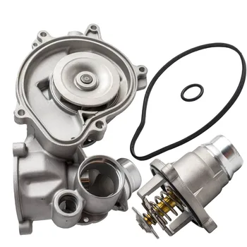 

Water Pump Engine Aluminum Cooling Thermostat 06-10 for BMW 550i X5 750Li 4.8L for BMW 750Li 4.8L 4837CC V8 GAS DOHC