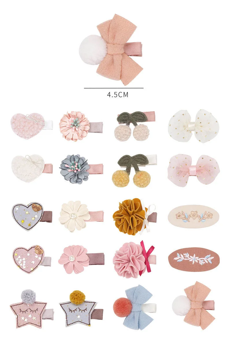 designer baby accessories 1 PCS Baby Girl Infant Hair Accessory Newborn Kawaii Lace Clip Headwear Princess Cute Hairpin Gift Lovely Toddler Children Baby Accessories best of sale