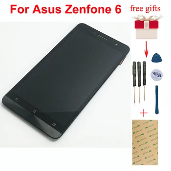

for Asus Zenfone 6 A600CG A601CG T00G Full Touch Screen Digitizer Glass Sensor + LCD Display Panel Monitor Assembly With Frame