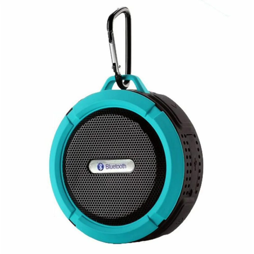 Спорт беспроводной Bluetooth динамик Водонепроницаемый Силикагель сплав для телефона планшета