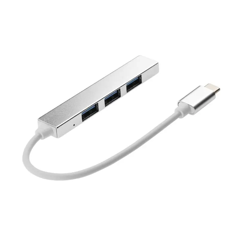S USB C концентратор type C до 4 USB 3,0 адаптер для Macbook Pro мобильного телефона ноутбука - Цвет: S