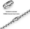 20 Pieces Replacement Vertical Roman Roller Blind Ball Chain Cord Connector Clips(Stainless Steel) 4