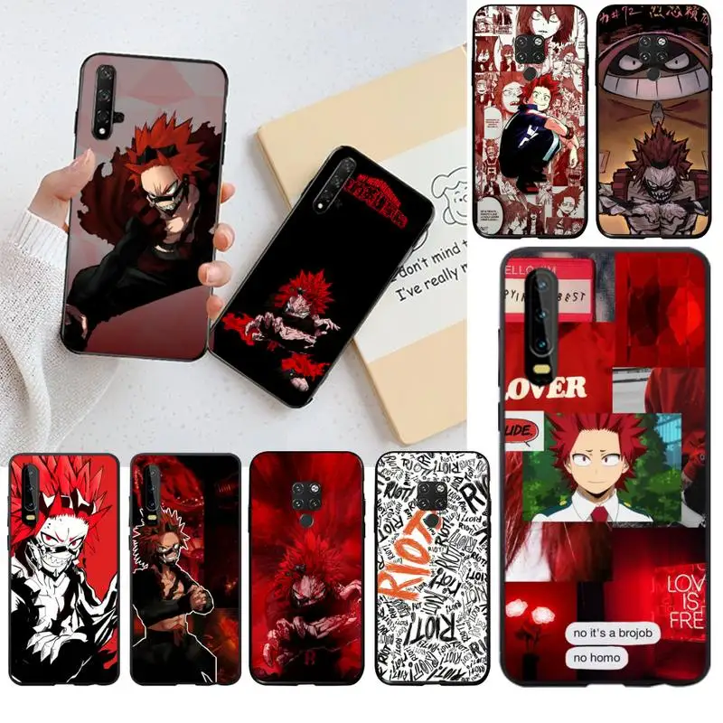 Милый милый чехол CUTEWANAN с рисунком аниме Красного бунт Bling Для Huawei P40 P30 P20 lite Pro Mate 20