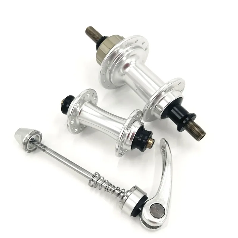 Silver 1pair Brompton 3 скоростной концентратор складной велосипед передний задний Hubset 74 мм 112 мм 14/21 отверстие G2 G3 спицы ступицы Подшипник Ступицы - Цвет: Silver 1pair