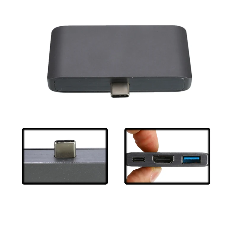 New Type-C HUB To HDMI 4K Dex Station For Samsung Galaxy S8/S9 Note 8/9 Nintend Switch With PD USB 3.0 for Ipad Pro/Macbook Pro