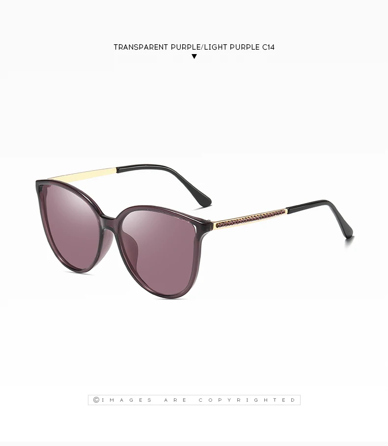 Роскошные женские солнцезащитные очки кошачий глаз поляризованные Модные женские очки модные ретро очки Oculos De Sol Gafas UV400 201953