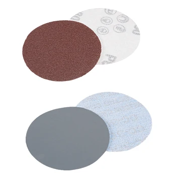 

uxcell 3/7 Inch Sanding Discs Hook and Loop Sanding Disc Sandpaper for Random Orbit Sander Brown Woodworking Industrial Tool