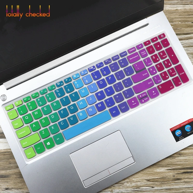 Для 15," lenovo ideapad l340-15irh l340-15api l340-15owl L340 15Irh 15iwl 15api 15 л 340 игровой чехол для клавиатуры ноутбука кожи - Цвет: rainbow
