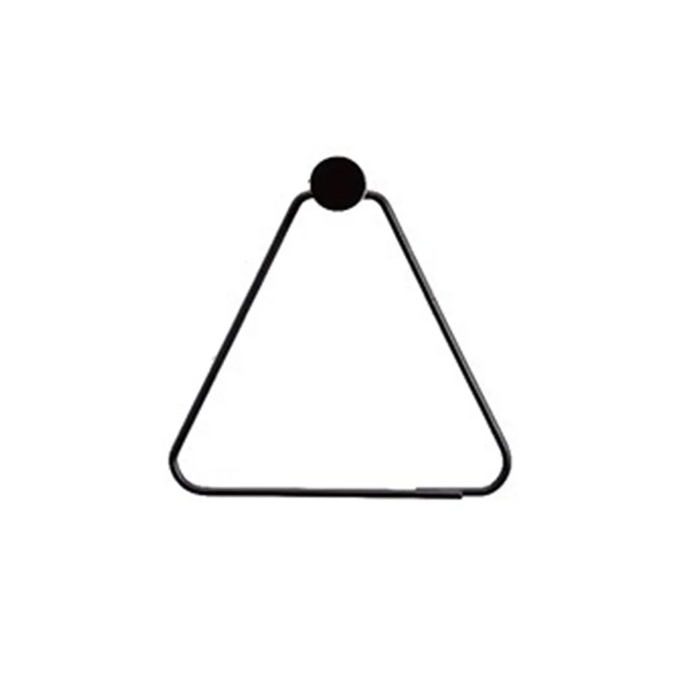 

Wall Roll Home Storage Rack Over Door Simple Triangle Nordic Hardware Metal Towel Paper Holder Decorative Shelf Toilet Kitchen