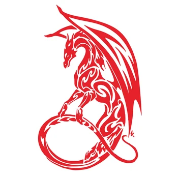 

Tribal Car Sticker PVC 65x39CM Pterodactyl design Totem Hood Body Waterproof Sunscreen