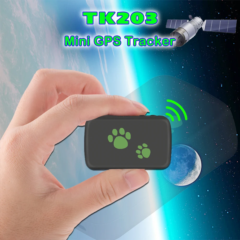 GPS-трекер для домашних животных 3G WCDMA TK203 MINI AGS GPS-локатор отслеживание в реальном