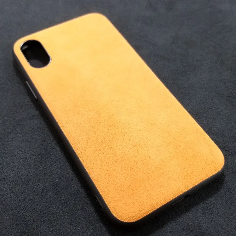 Роскошный чехол для телефона, чехол для iPhone XS 11 Pro MAX XR 6 6s 7 8 Plus X, Итальянская замша, как ткань, кожаный чехол, Coque Fundas