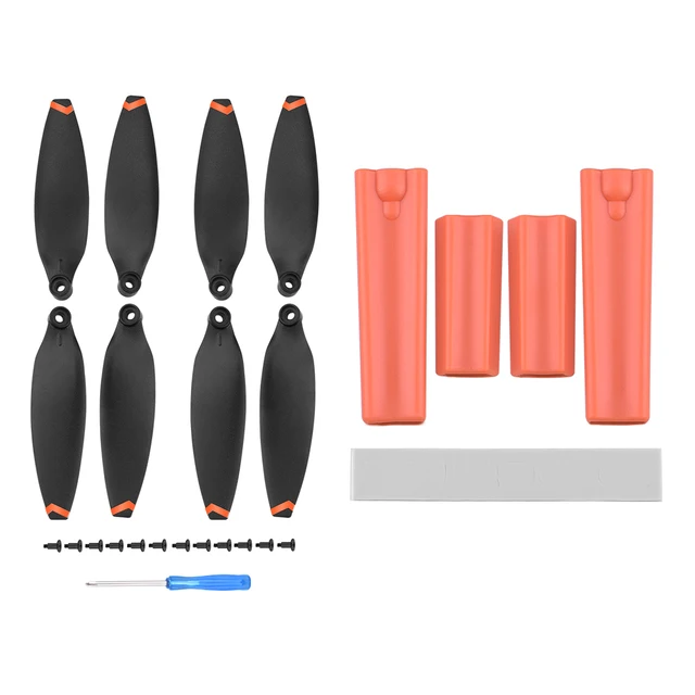 4Pcs Drone Propeller Guard For FIMI X8 MINI Quick Release Propeller Protective Ring Protector Cage landing Gear Accessories red set A