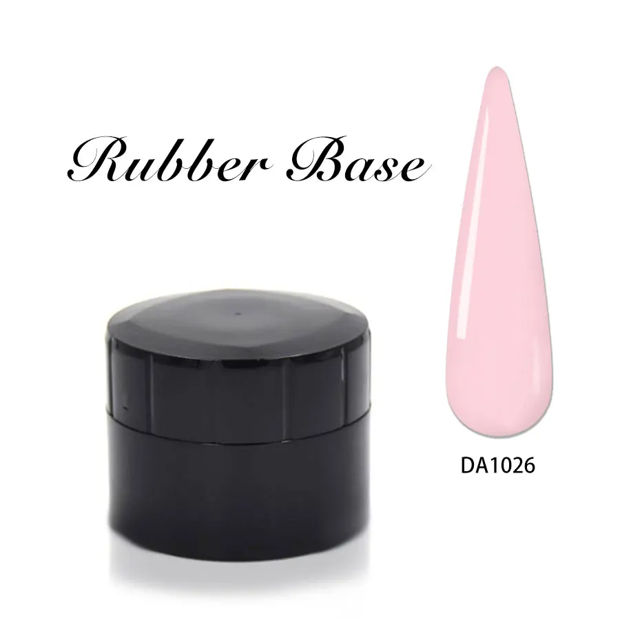 

MONASI Pink Color Base Camouflage Cover Thick Rubber Base Coat For Nails Long Lasting Nail Gel Polish