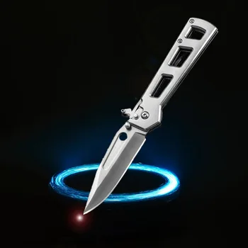 

All Steel Military Bearing Folding Knife Portable Outdoor Multifunctional High Hardness Steel Camping Sharp Fruit Knife