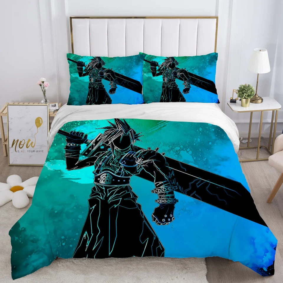 

Cartoon Kids Bedding Sets 3D Double Queen King Duvet Cover Set Blanket Quilt Comforter Cover Bed set For Baby Boy Children Blue